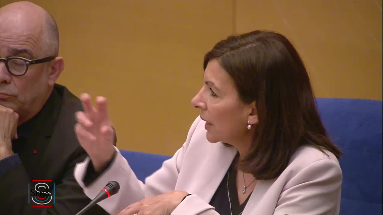 Pollution de l'air - Audition de Mme Anne Hidalgo, Maire de la ville de Paris
