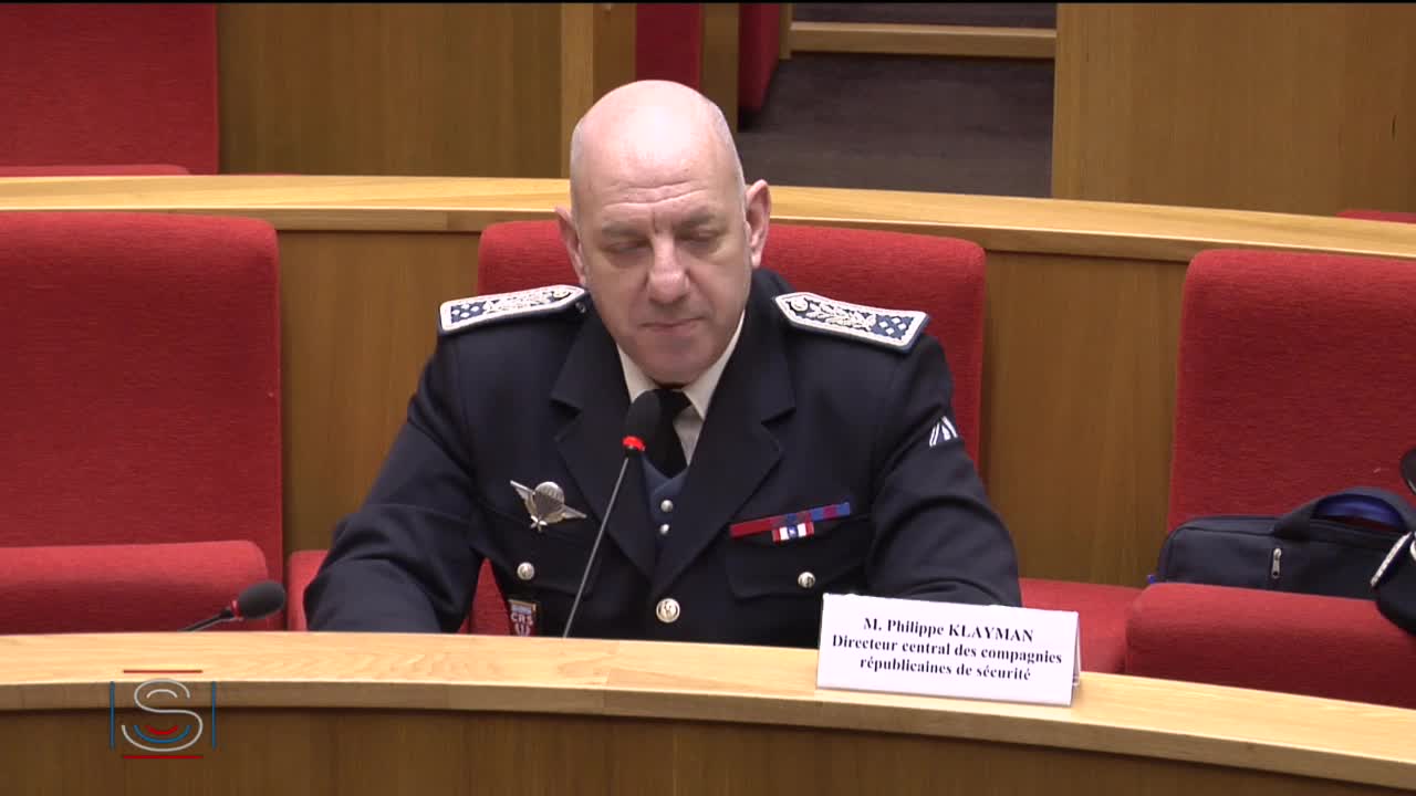 Audition de M. Philippe Klayman, directeur central DCCRS