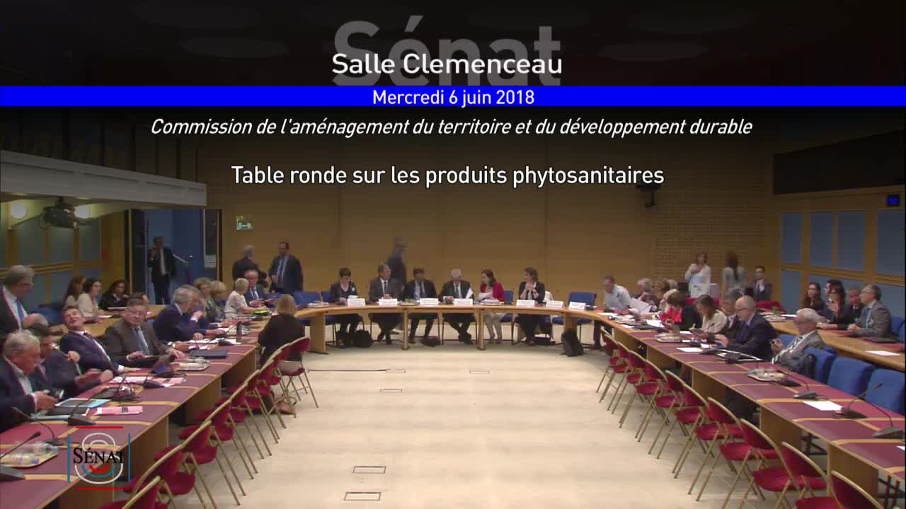 Table ronde sur les produits phytosanitaires
