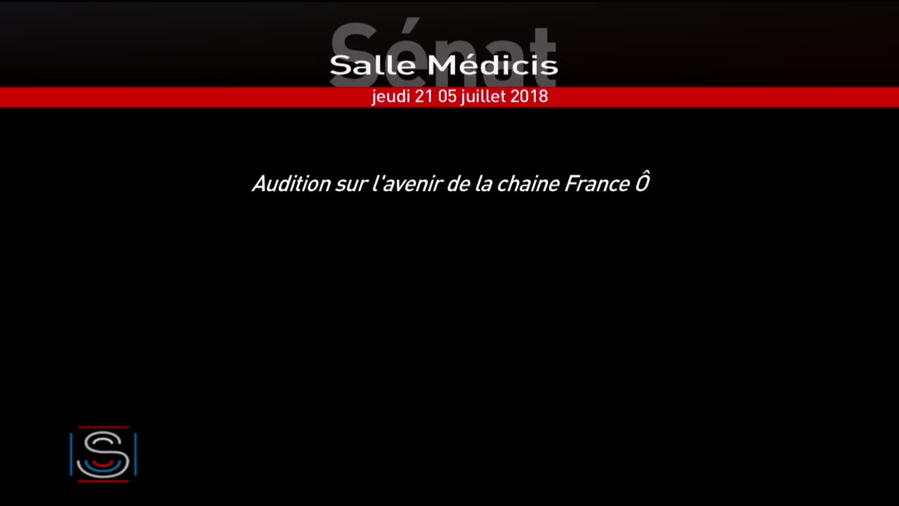 Audition sur l'avenir de la chaîne France Ô