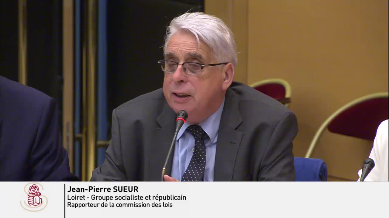 Auditions de la Commission des Lois