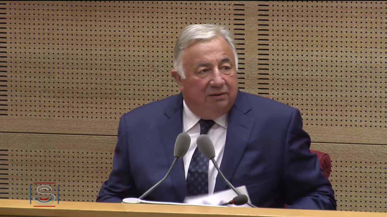 JEP Questions - Réponses avec M. Larcher, Président du Sénat