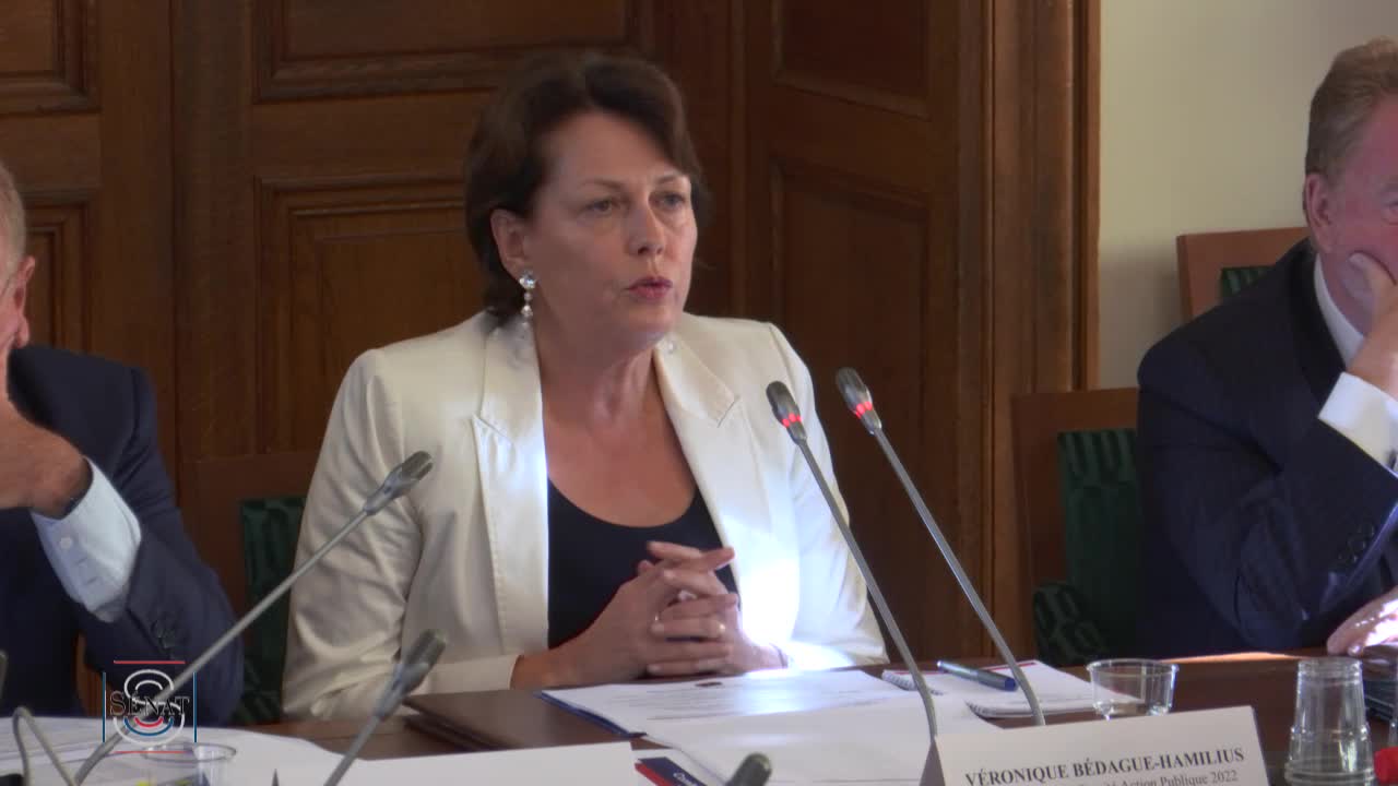 Audition de Mme Bédague-Hamilius, MM. McInnes et Mion