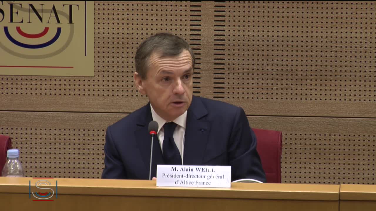 Audition M. Alain Weill, président-directeur général d'Altice France
