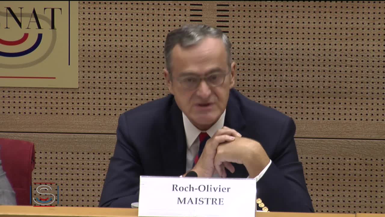 Audition de M.Roch-Olivier Maistre, président du Conseil supérieur de l'audiovisuel (CSA), sur le rapport d'activité 2018 du CSA