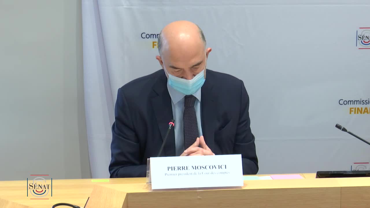 PJL de règlement du budget et d'approbation des comptes de l'année 2020 - Audition de M. Pierre MOSCOVICI, Premier président de la Cour des comptes