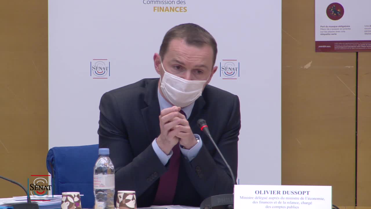 Audition de M. Olivier DUSSOPT, ministre délégué auprès du ministre de l’économie, des finances et de la relance, chargé des comptes publics, sur le programme de stabilité
