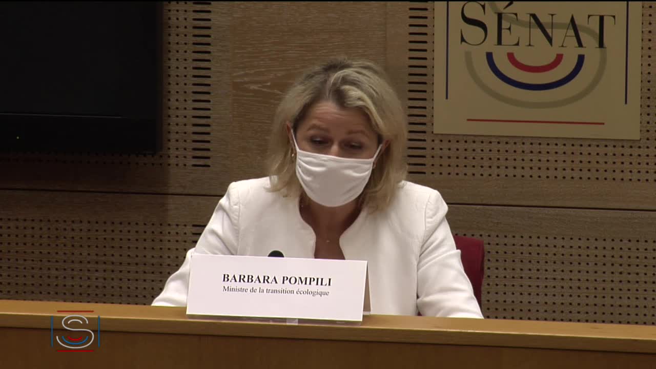 PJL de règlement du budget de l'année 2020 - Audition de Mme Barbara POMPILI, ministre de la transition écologique