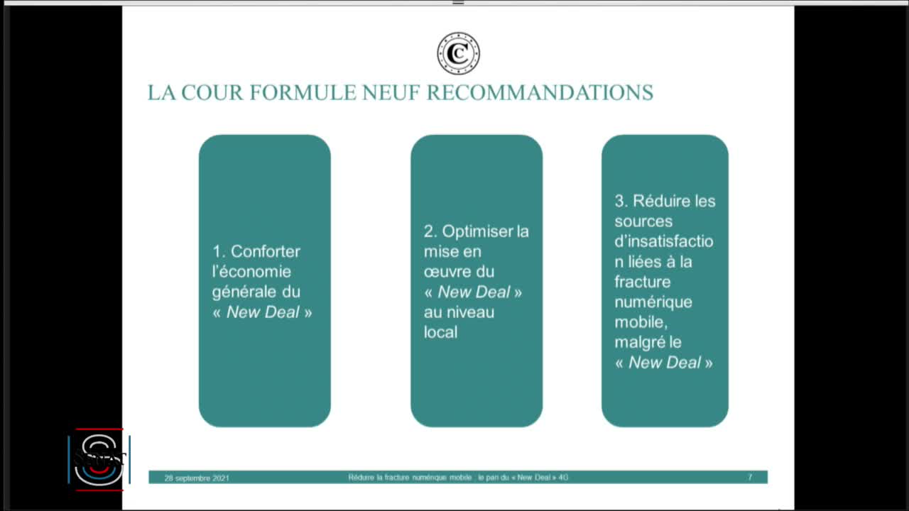 Contrôle 58-2 sur la couverture mobile du territoire - Audition pour suite à donner à l’enquête de la Cour des comptes