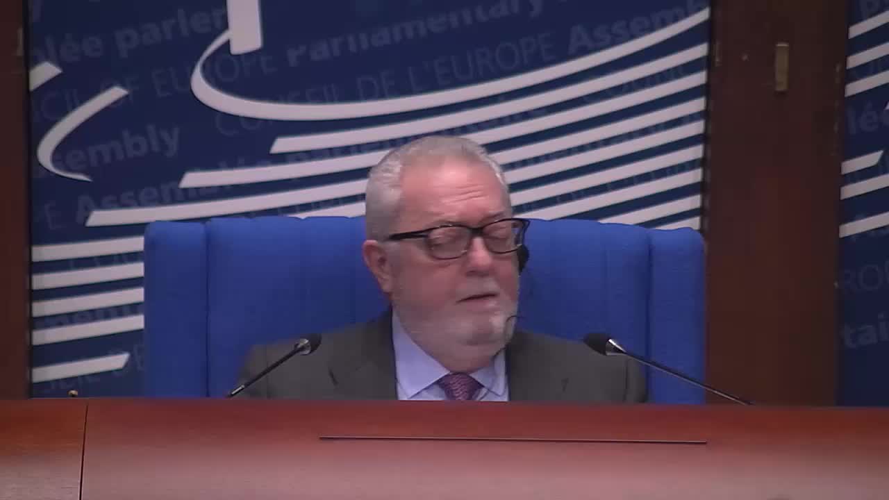 1ère partie de la session ordinaire de 2017 de l'Assemblée parlementaire du Conseil de l'Europe (23/01/2017 - 27/01/2017) - Intervention de Bernard FOURNIER