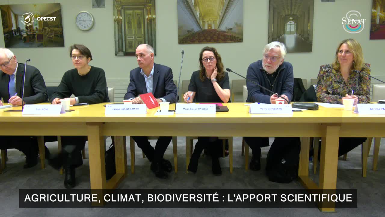 Agriculture, climat, biodiversité : l'apport scientifique