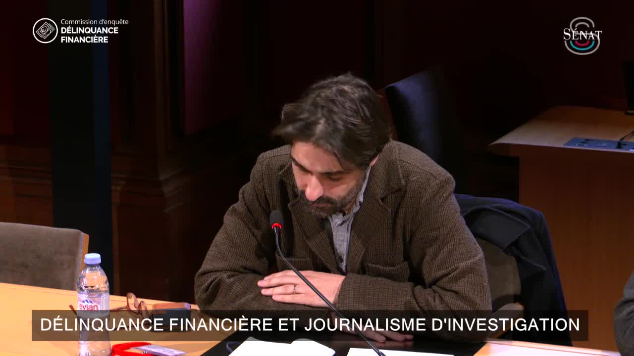 Délinquance financière et journalisme d'investigation