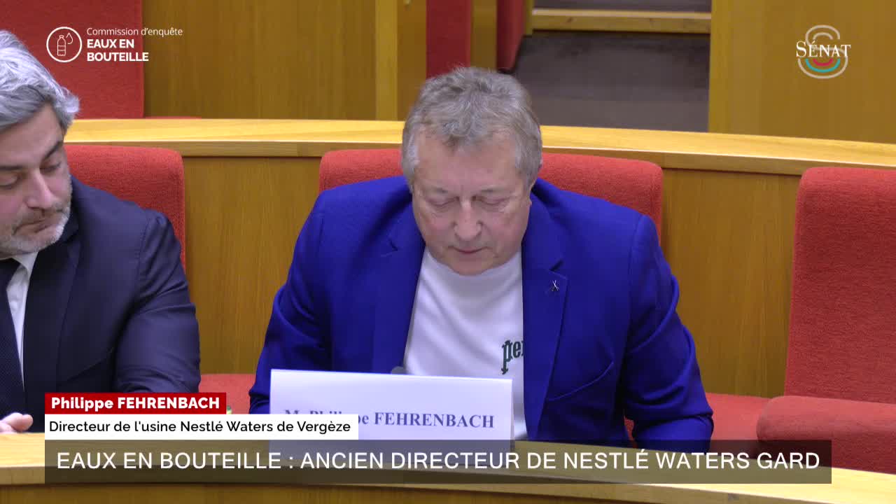 Eaux en bouteille : ancien directeur de Nestlé Waters Gard
