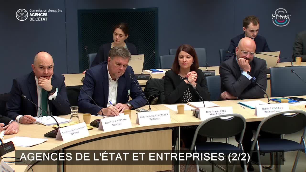 Agences de l'État et entreprises (2/2)