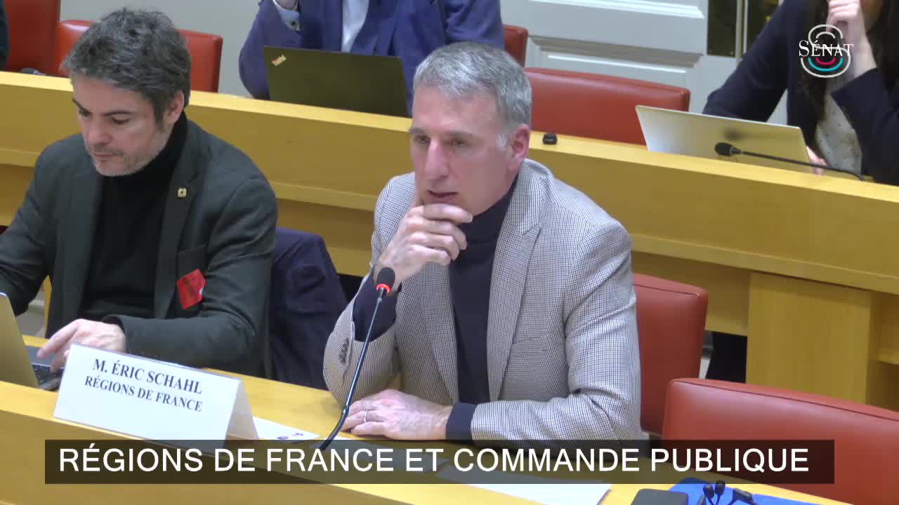 Régions de France et commande publique 