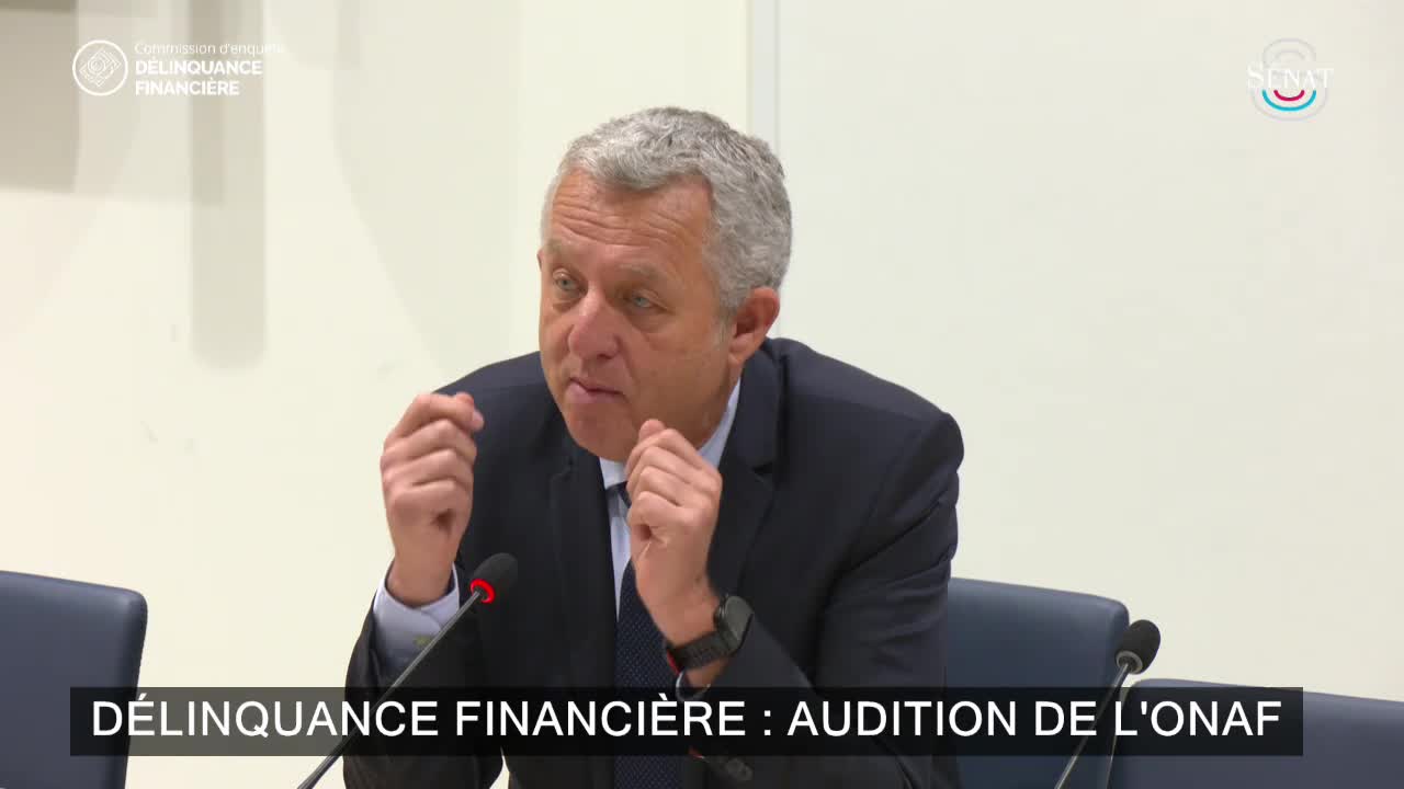 Délinquance financière : audition de l'ONAF