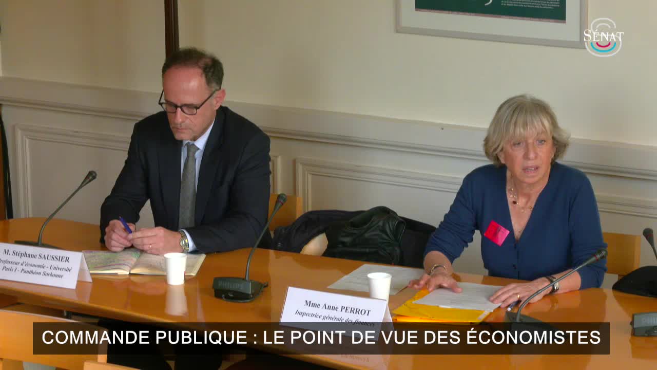 Commande publique : le point de vue des économistes