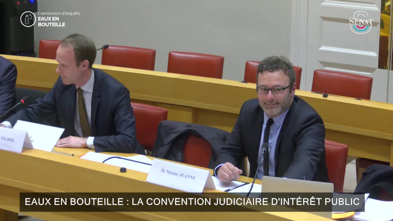 Eaux en bouteille : la convention judiciaire d'intérêt public