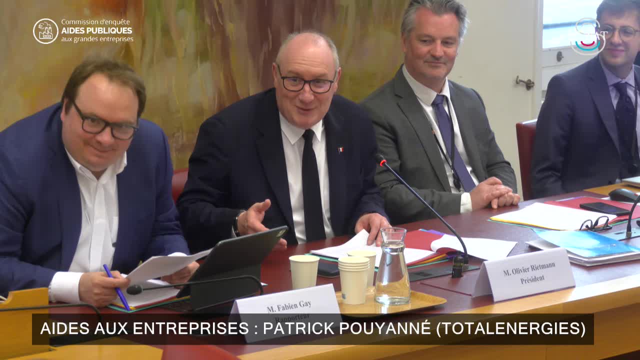 Aides aux entreprises : Patrick Pouyanné (TotalEnergies)