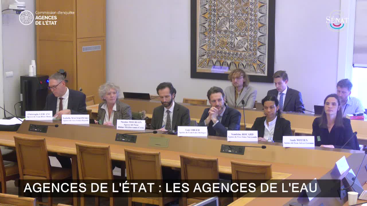 Agences de l'État : les agences de l'eau 