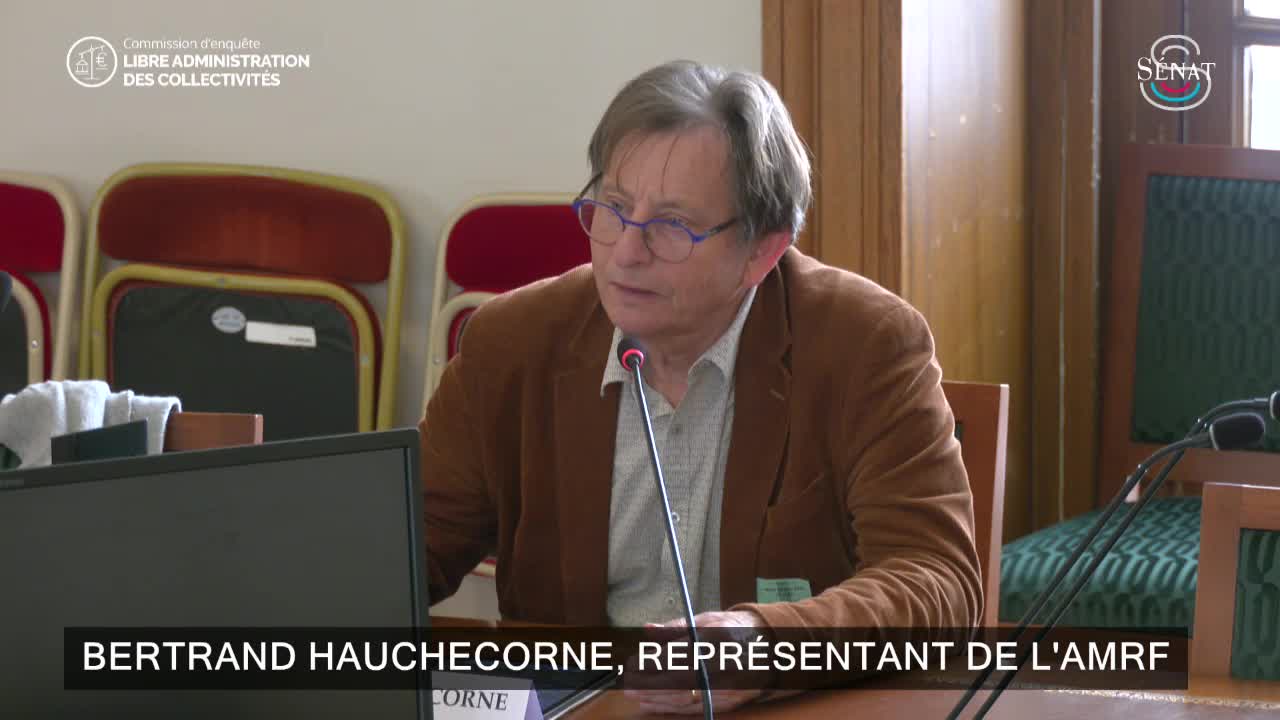 Bertrand Hauchecorne, représentant de l'AMRF