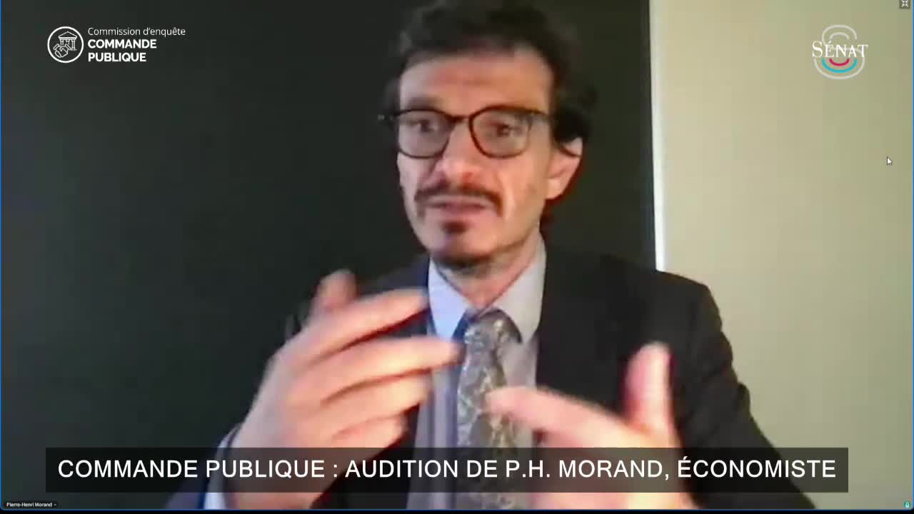 Commande publique : audition de P.H. Morand et F. Maréchal
