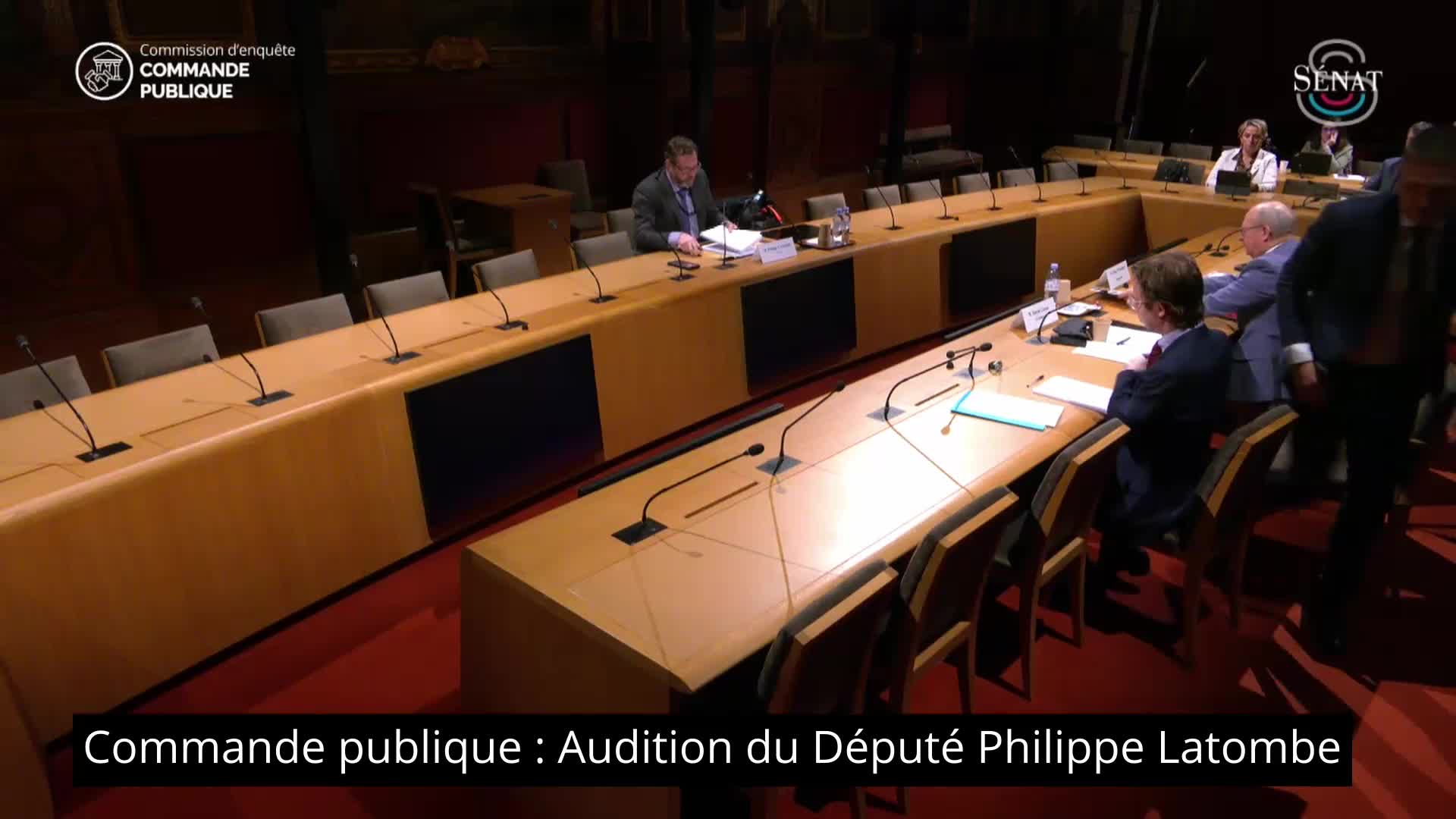 Commande publique : audition du Député Philippe Latombe