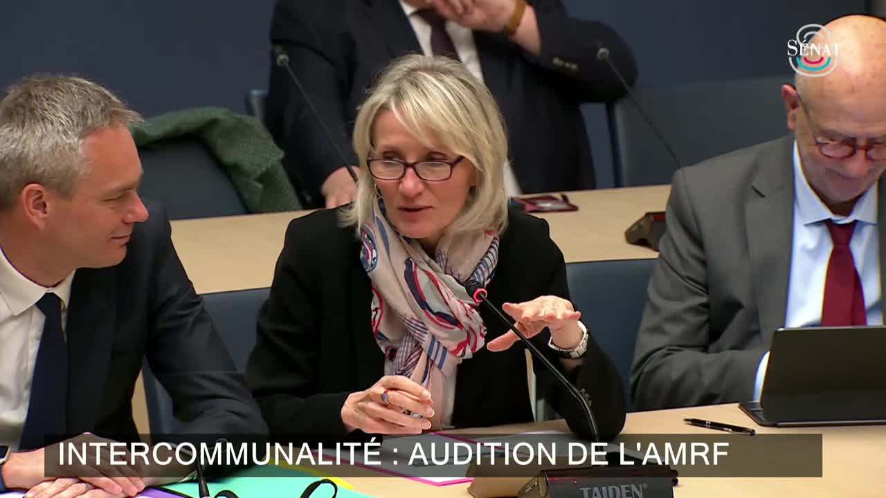 Intercommunalité : Audition de l'AMRF