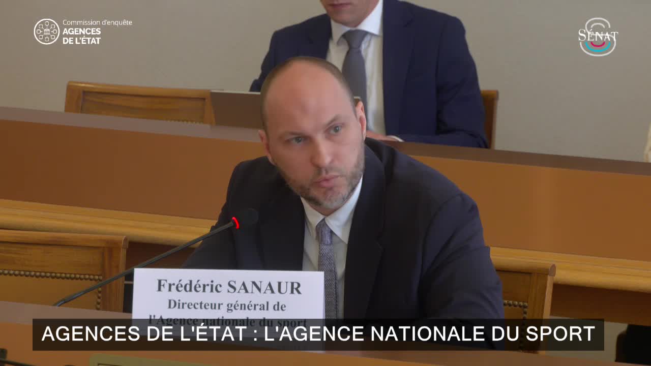 Agences de l'État : l'Agence nationale du sport