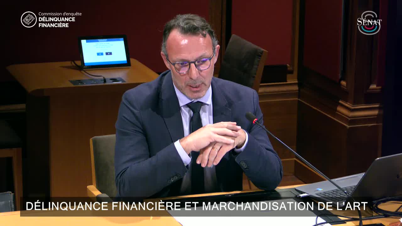 Délinquance financière et marchandisation de l'art