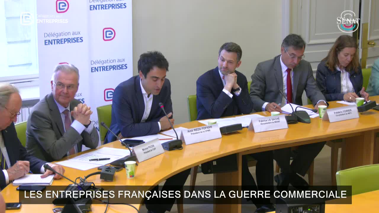 Les entreprises françaises dans la guerre commerciale