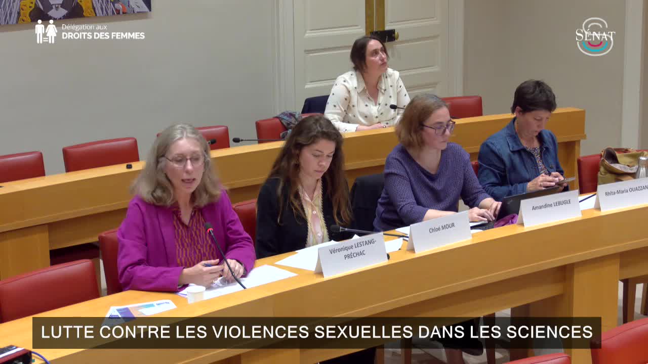 Lutte contre les violences sexuelles dans les sciences