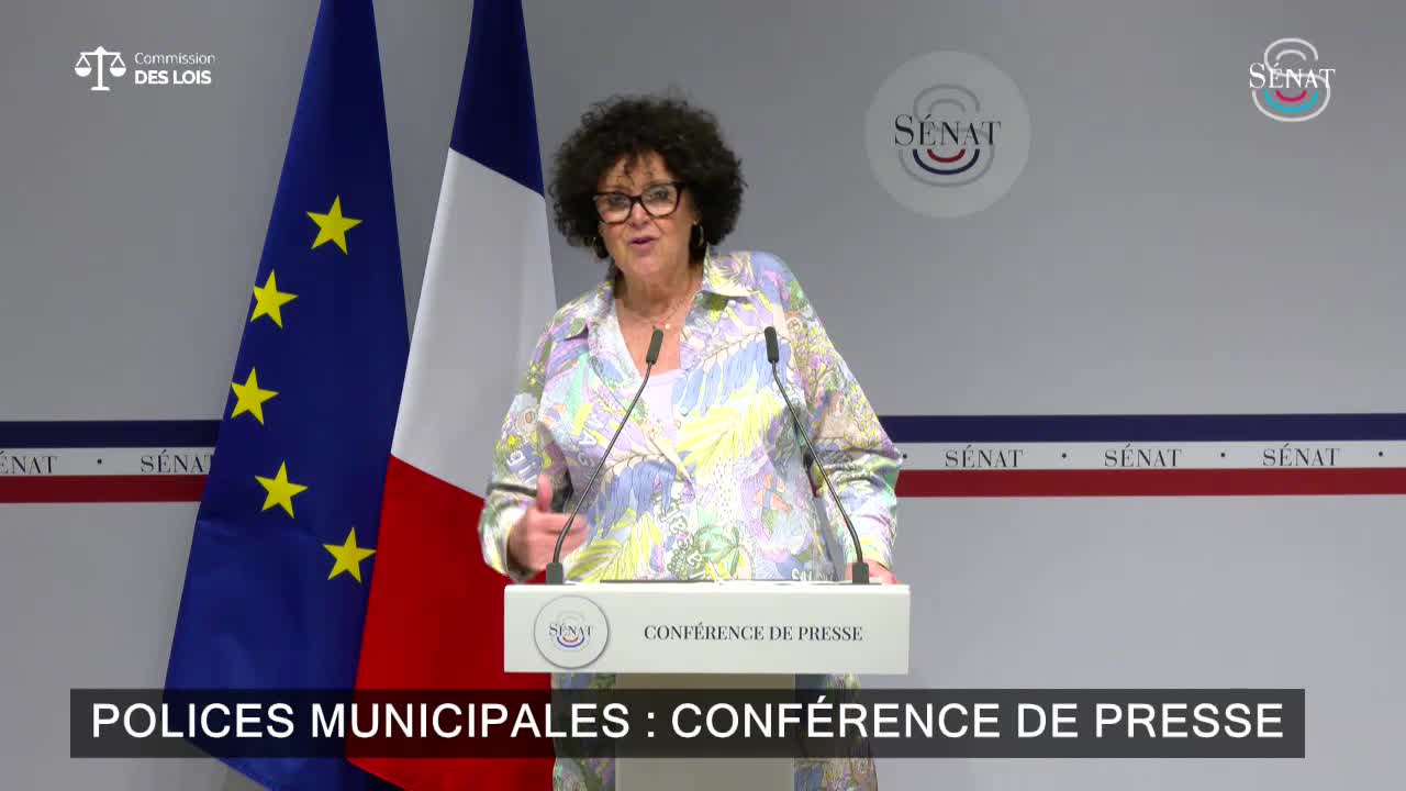 Polices municipales : conférence de presse