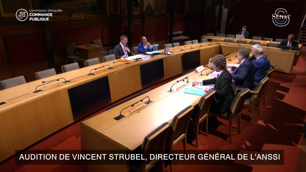 Audition de Vincent Strubel, directeur général de l’ANSSI