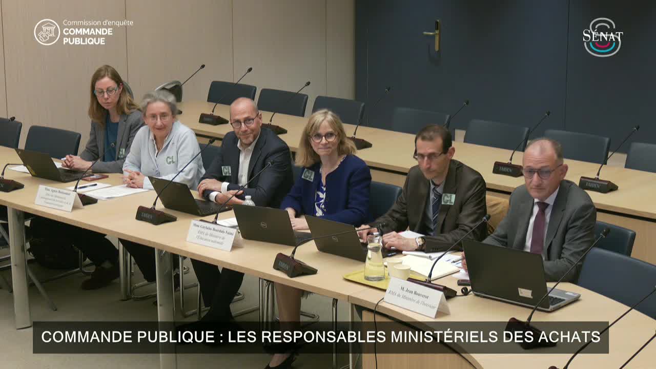 Commande publique : les responsables ministériels des achats