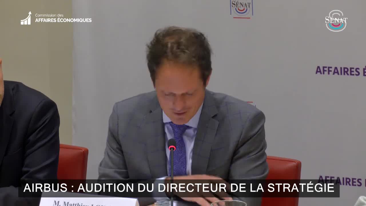 Airbus : Audition du directeur de la stratégie