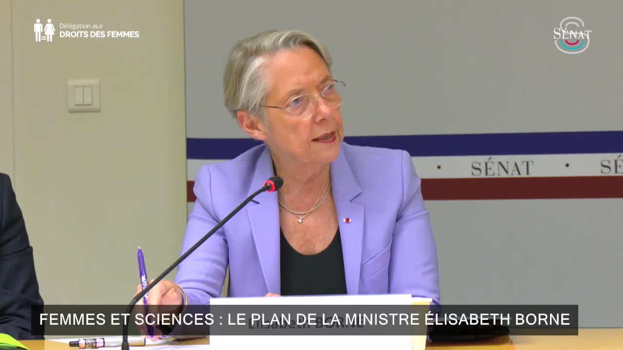 Femmes et sciences : le plan de la ministre Élisabeth Borne