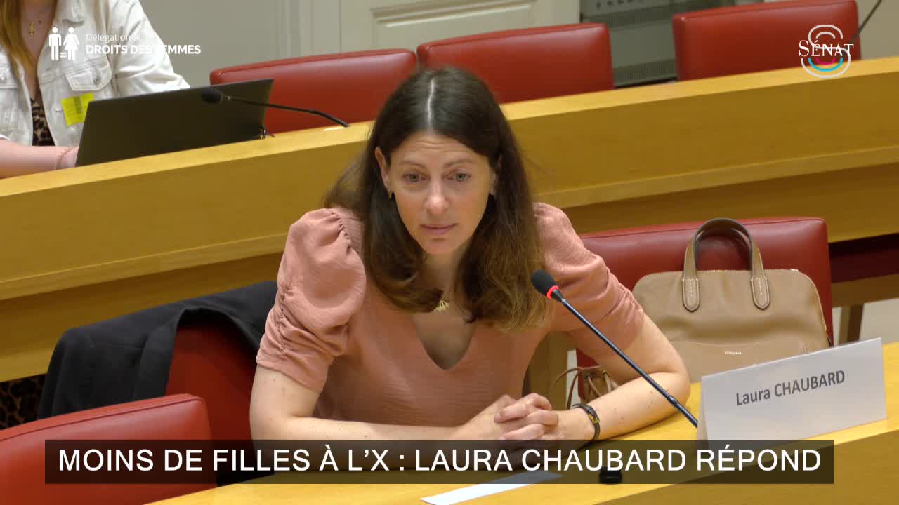 Moins de filles à l'X : Laura Chaubard répond