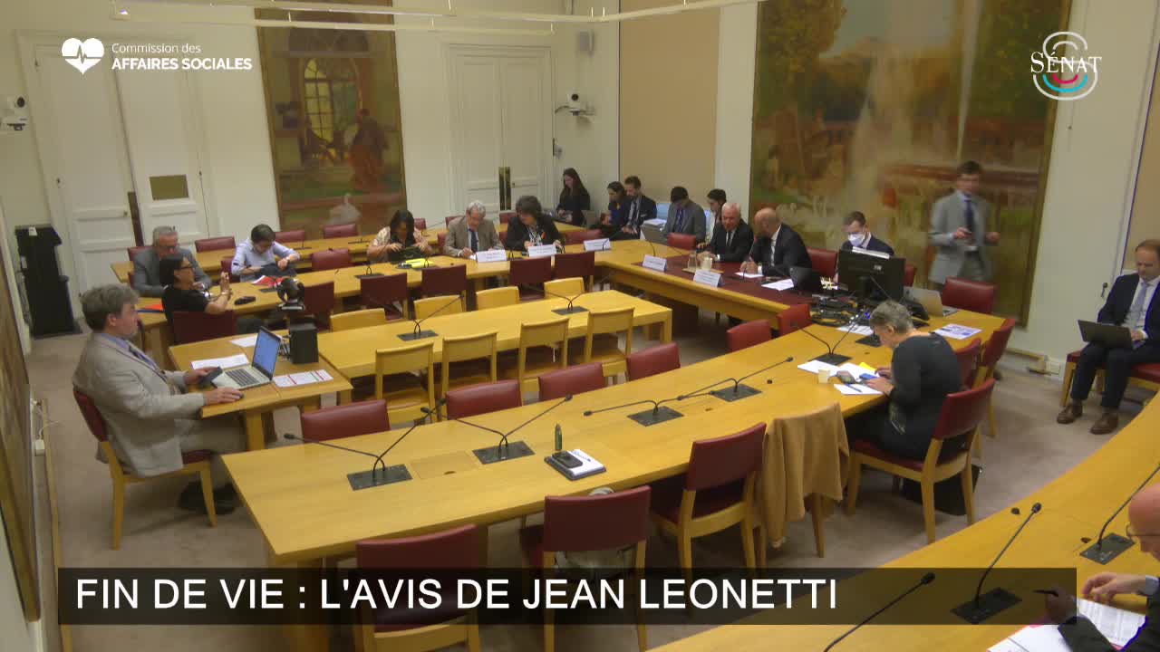 Fin de vie : l'avis de Jean Leonetti