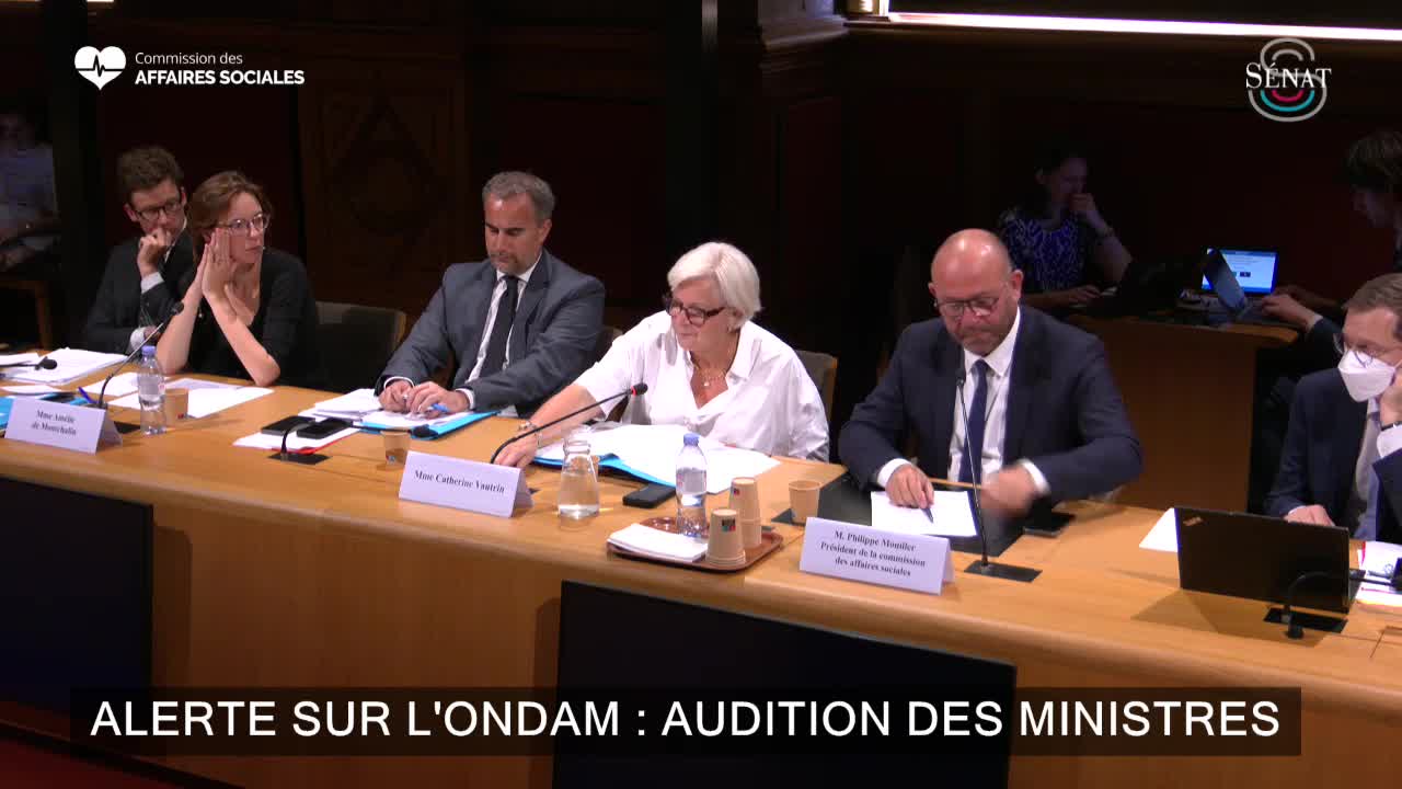 Alerte sur l'Ondam : audition des ministres