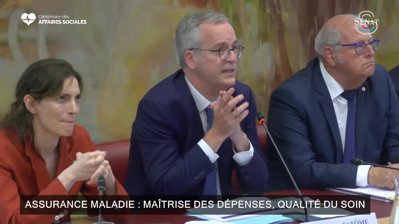 Assurance maladie : maîtrise des dépenses, qualité du soin