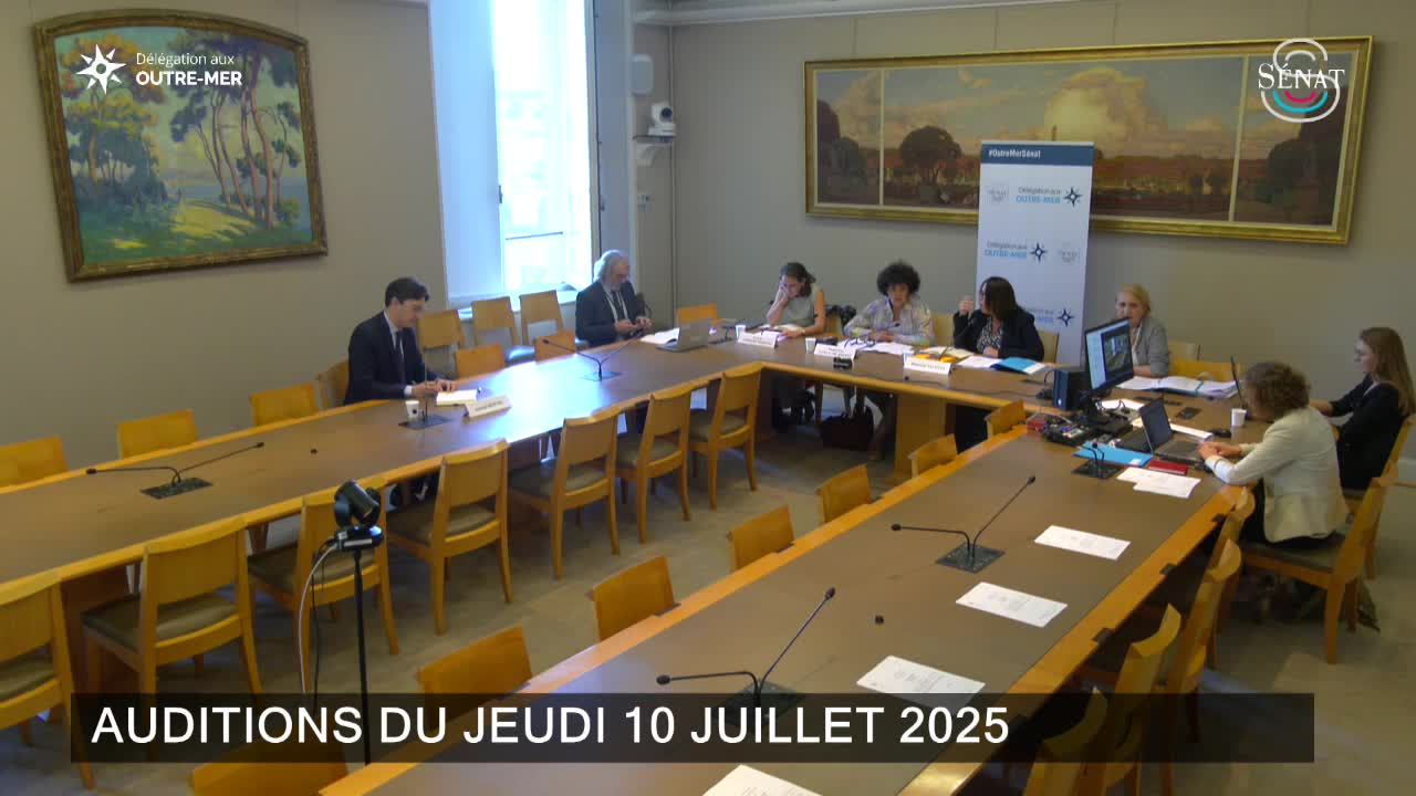 Coopération régionale outre : audition Ambassadeur zone atlantique