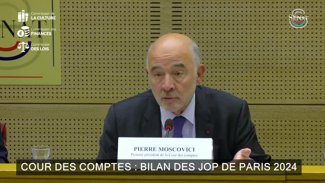 Cour des comptes : bilan des JOP de Paris 2024