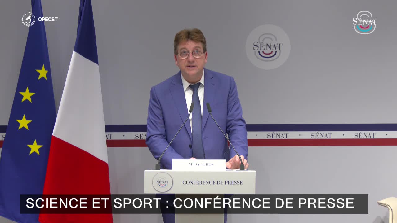 Science et sport : conférence de presse